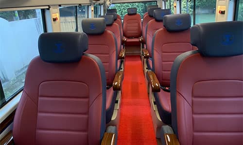 Hire Maharaja 1x1 Luxury PKN Tempo Traveller 12+D in Dharamshala